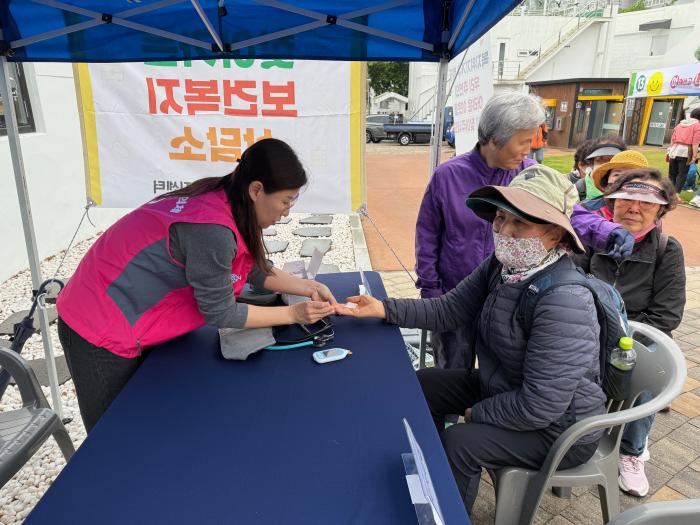 봉평동, 찾아가는 보건복지 상담소 운영 기사 이미지