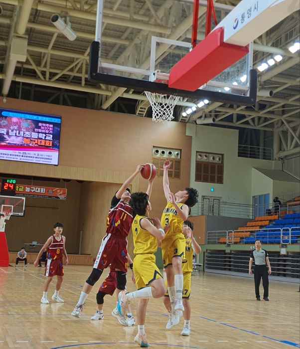 통영시, 윤덕주배 제37회 연맹회장기 전국남녀초등학교 농구 대회 성료 기사 이미지