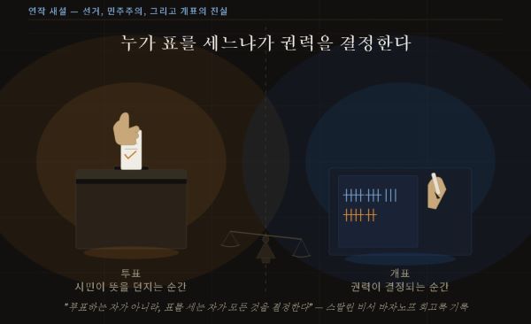 [연작 새설 · 6편] 수만 명의 눈이 있었는데 — 참관인은 만능이 아니다 기사 이미지